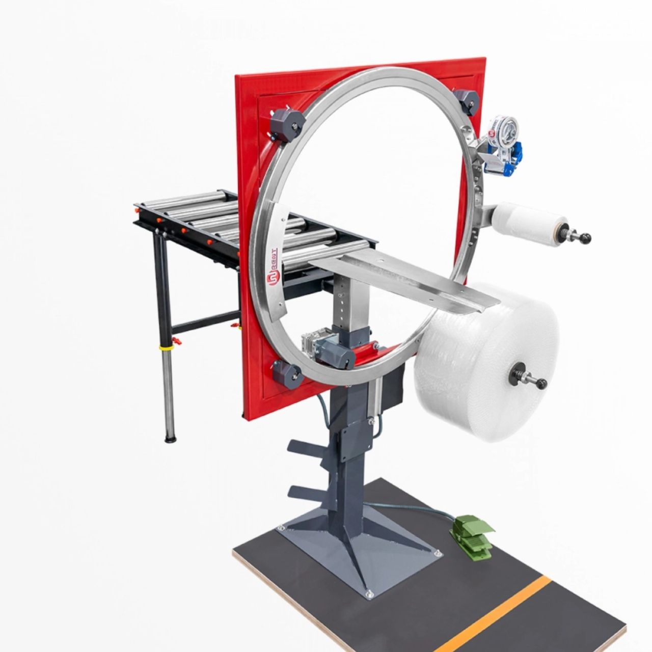 WRENT WR 1050 horizontális, körpályás fóliázó gép WRENT WR 1050 horizontális, körpályás fóliázó gép